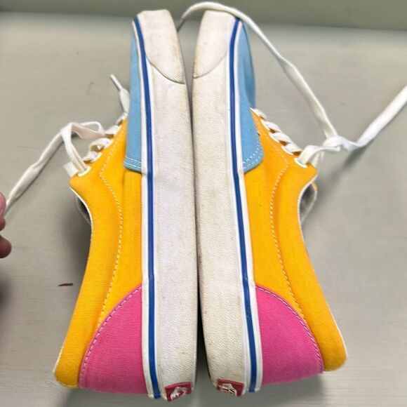 Vans Unisex Era Canvas Colorful Colorblock Skateboard Sneakers Size 9(M) 10.5(W) - Picture 4 of 7